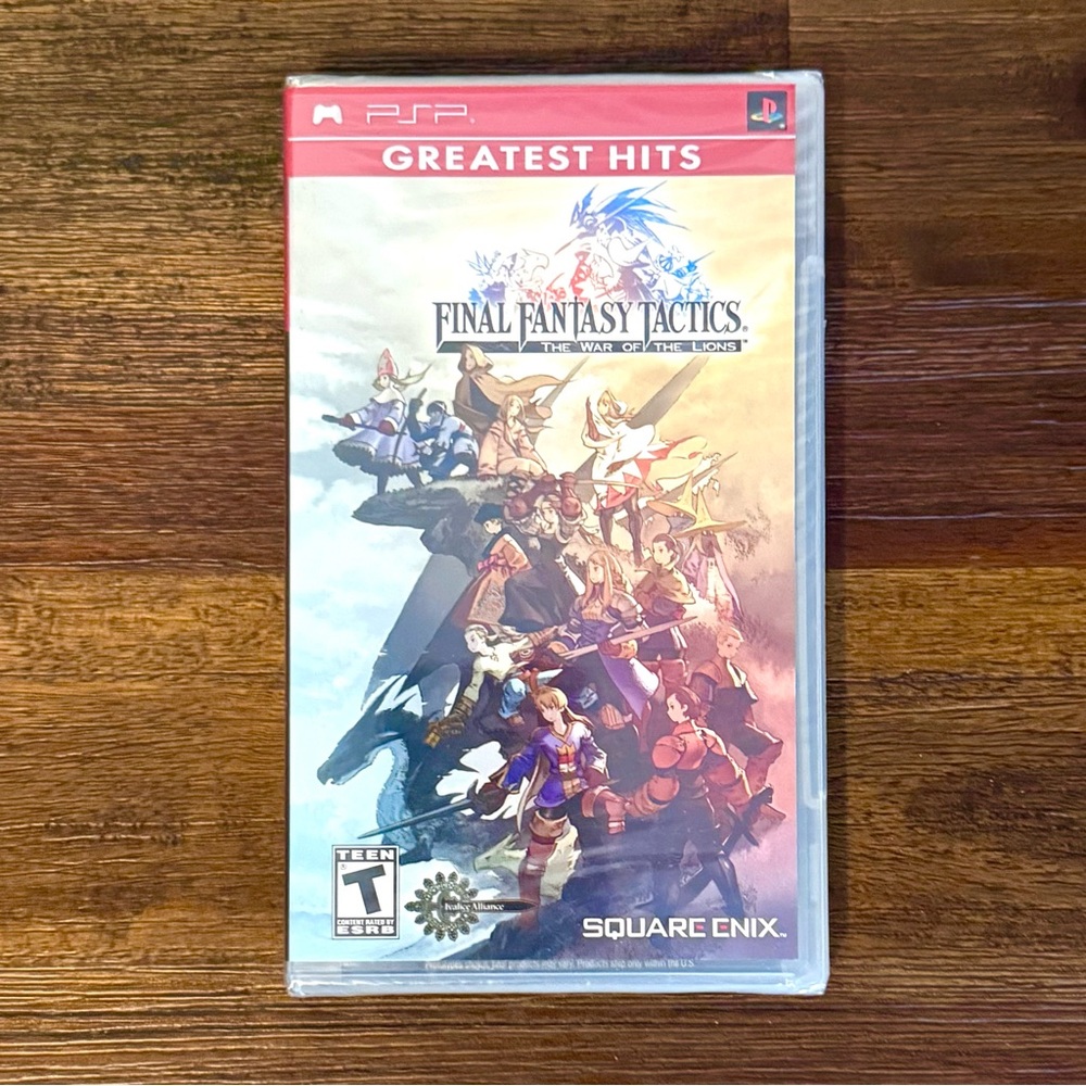 Final Fantasy Tactics The War of The Lions Sony PSP Greatest Hits Sealed DEAL